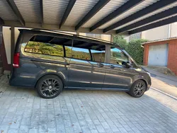 Schwarz Gebraucht 2021 Mercedes V300 Van / Kleinbus | 66.500 € (Teuer)