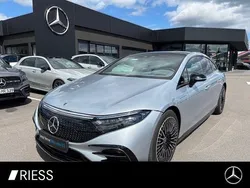 Metalliclack hightechsilber Gebraucht 2022 Mercedes EQS580 AMG Limousine | 68.750 € (Fairer Preis)