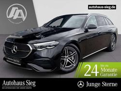 Obsidianschwarz Gebraucht 2024 Mercedes E220 AMG Limousine | 48.394 € (Guter Preis)