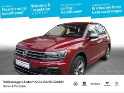 7h ruby red metallic Gebraucht 2019 VW Tiguan Allspace Highline SUV | 28.550 € (Superpreis)