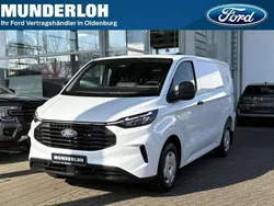 Frozen white Neu 2024 Ford Transit Custom Trend Van / Kleinbus | 41.531 € (Fairer Preis)