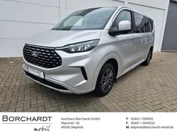 Polarsilber metallic Neu 2025 Ford Tourneo Custom Titanium Van / Kleinbus | 52.980 € (Fairer Preis)
