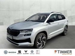 Silber Gebraucht 2022 Skoda Karoq SportLine SUV | 29.480 € (Fairer Preis)