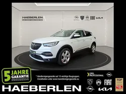 Lack weiss perlglänzend/metall Gebraucht 2021 Opel Grandland X Elegance SUV | 19.380 € (Guter Preis)
