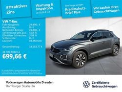 Indiumgrau metallic/schwarz Gebraucht 2025 VW T-Roc Life SUV | 29.890 € (Guter Preis)