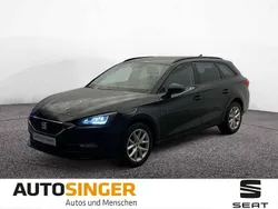 Mitternachtsschwarz Gebraucht 2021 Seat Leon ST Style Kombi | 19.930 € (Guter Preis)