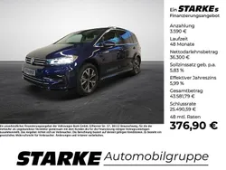 Blau (atlantik blue metallic) Gebraucht 2025 VW Touran R-line Van / Kleinbus | 39.890 € (Etwas zu teuer)