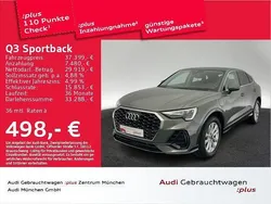 Grau Gebraucht 2022 Audi Q3 Sportback Ambiente SUV | 37.041 € (Etwas zu teuer)