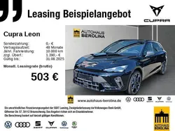 Schwarz Neu 2025 Cupra Leon VZ Kombi | 50.444 € (Etwas zu teuer)