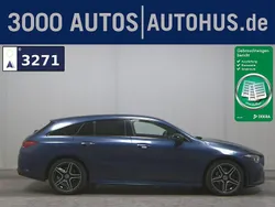 Blau Gebraucht 2020 Mercedes CLA220 Shooting Brake AMG line Kombi | 23.980 € (Guter Preis)