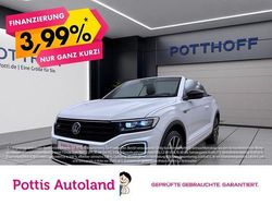 Weiß Gebraucht 2021 VW T-Roc Cabriolet R-line Cabrio | 22.997 € (Guter Preis)
