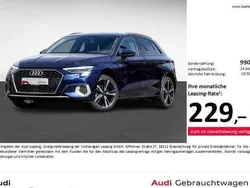 Blau Gebraucht 2024 Audi A3 Sportback e-tron Advanced Limousine | 32.633 € (Teuer)