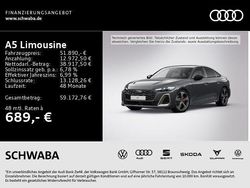 Grau Gebraucht 2025 Audi A5 Edition .1 Limousine | 51.890 € (Fairer Preis)