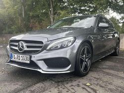 Grau Gebraucht 2017 Mercedes C220 AMG line Kombi | 19.999 € (Fairer Preis)