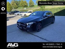 Unilack nachtschwarz Gebraucht 2022 Mercedes A250 AMG line Limousine | 26.900 € (Guter Preis)