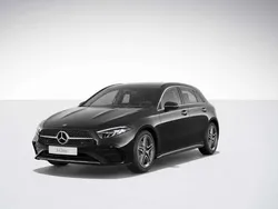 Schwarz Gebraucht 2024 Mercedes A200 AMG Limousine | 31.270 € (Fairer Preis)