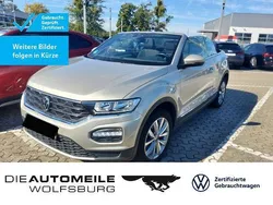 Ivory silver metallic Gebraucht 2021 VW T-Roc Cabriolet Style Cabrio | 19.480 € (Guter Preis)