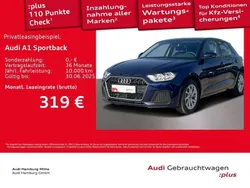 Navarrablau metallic Gebraucht 2024 Audi A1 Sportback Advanced Plus Kleinwagen | 23.455 € (Fairer Preis)
