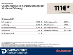 Grau Gebraucht 2018 Opel Crossland SUV | 11.990 € (Fairer Preis)