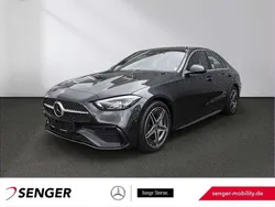 Grau Gebraucht 2024 Mercedes C220 AMG line Limousine | 43.900 € (Etwas zu teuer)
