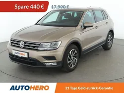 Gelb Gebraucht 2017 VW Tiguan Sound SUV | 17.160 € (Guter Preis)