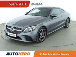Selenitgrey metallic paint Gebraucht 2019 Mercedes C180 AMG line Coupé | 28.520 € (Fairer Preis)
