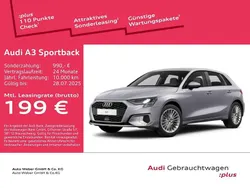 Florettsilber metallic Gebraucht 2024 Audi A3 Sportback Advanced Plus Kombi | 28.890 € (Guter Preis)