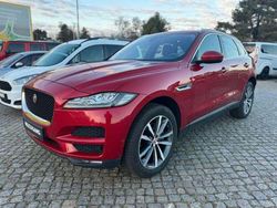 Rot Gebraucht 2017 Jaguar F-Pace Portfolio SUV | 28.988 € (Fairer Preis)