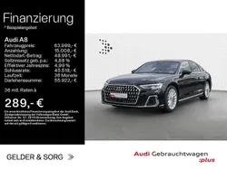 Mythosschwarz metallic Gebraucht 2024 Audi A8 Ambiente Limousine | 63.999 € (Superpreis)