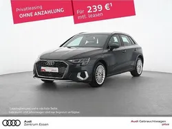 Manhattangrau metallic Gebraucht 2023 Audi A3 Sportback e-tron Advanced Limousine | 28.220 € (Etwas zu teuer)
