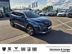 Blau / celebes blau (metallic) Gebraucht 2021 Peugeot 3008 Allure SUV | 21.999 € (Guter Preis)