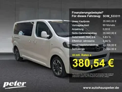 Jade weiss/arktis weiss Gebraucht 2020 Opel Zafira Life Elegance Van | 35.840 € (Fairer Preis)