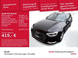 Mythosschwarz metallic Gebraucht 2021 Audi A4 Ambiente Kombi | 24.490 € (Fairer Preis)