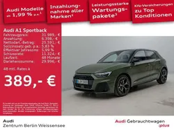 Distriktgrün metallic Gebraucht 2025 Audi A1 S-Line Kleinwagen | 31.989 € (Etwas zu teuer)