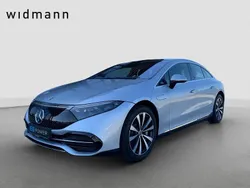 Metalliclack hightechsilber Gebraucht 2021 Mercedes EQS450+ Limousine | 68.850 € (Etwas zu teuer)