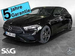 Unilack nachtschwarz Gebraucht 2025 Mercedes A180 AMG Limousine | 36.299 € (Etwas zu teuer)