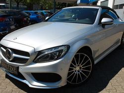 Silber Gebraucht 2016 Mercedes C200 AMG line Cabrio | 25.890 € (Fairer Preis)