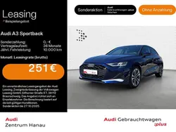 Blau Gebraucht 2024 Audi A3 Sportback Advanced Limousine | 32.649 € (Fairer Preis)