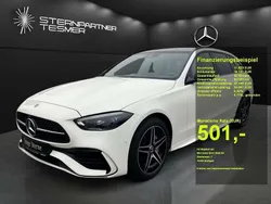 Unilack polarweiß Gebraucht 2023 Mercedes C300e AMG Kombi | 46.490 € (Fairer Preis)