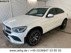 Weiß Gebraucht 2020 Mercedes GLC400d AMG line Coupé | 38.450 € (Etwas zu teuer)