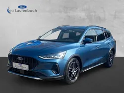 Chromablau metallic Gebraucht 2022 Ford Focus Active Limousine | 21.900 € (Fairer Preis)