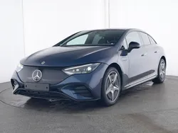 Metalliclack sodalithblau Gebraucht 2024 Mercedes EQE350 AMG line Limousine | 55.930 € (Etwas zu teuer)