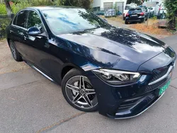 Blau Gebraucht 2022 Mercedes C300e AMG line Limousine | 34.900 € (Fairer Preis)
