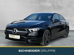 Nachtschwarz Gebraucht 2022 Mercedes A250 AMG line Limousine | 29.890 € (Fairer Preis)
