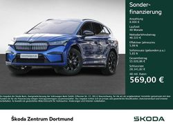 Raceblau metallic Gebraucht 2024 Skoda Enyaq iV SportLine SUV | 53.222 €