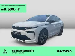 Moonweiss metallic Neu 2025 Skoda Enyaq iV SportLine SUV | 56.980 €