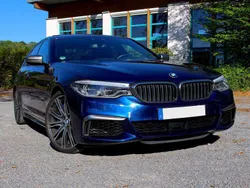 Blau Gebraucht 2017 BMW M550 Limousine | 40.800 € (Fairer Preis)