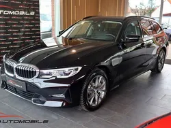 Schwarz Gebraucht 2021 BMW 330e Sport Line Kombi | 20.900 € (Guter Preis)
