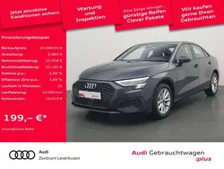 Schwarz Gebraucht 2024 Audi A3 Business Limousine | 29.988 € (Fairer Preis)