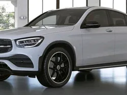 Weiß Gebraucht 2022 Mercedes GLC300 AMG line Plus Coupé | 52.900 € (Teuer)